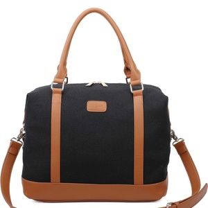 Ulgoo Carry On Duffel Tote Bag Travel Overnight Shoulder Bag